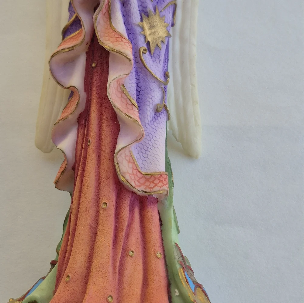 Lenox Angel of Harmony Figurine with Mandolin 1997 - Picture 5 of 15
